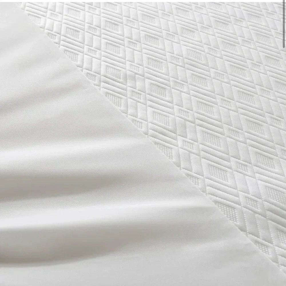 KING polyester cooling mattress pad